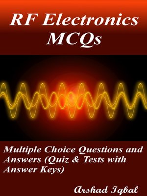 cover image of RF Electronics MCQs